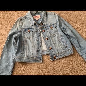 Cropped Jean Jacket